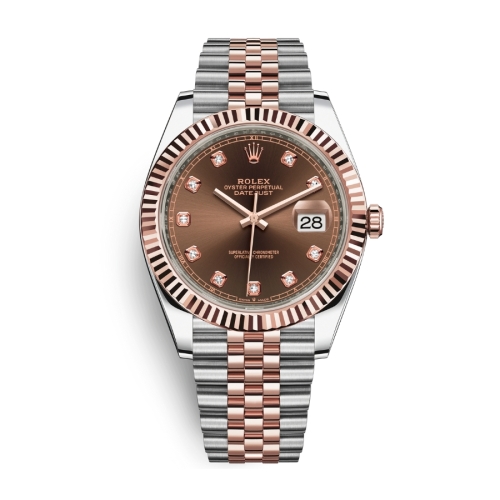 Đồng Hồ Rolex Datejust 41 Mặt Số Chocolate 126331-0004