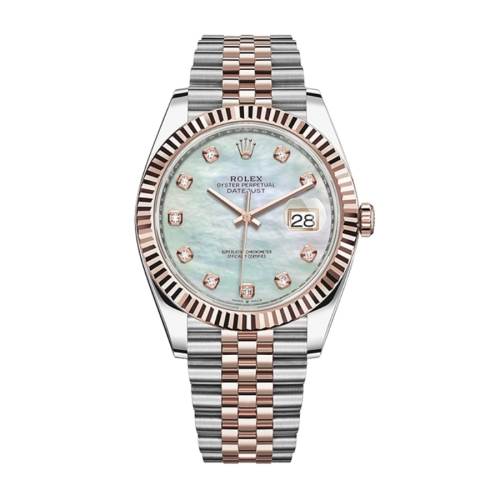 Đồng Hồ Rolex Datejust 41 126331-0014 Mother Of Pearl Mặt Số Khảm Trai Cũ Đã Qua Sử Dụng Like New 99%