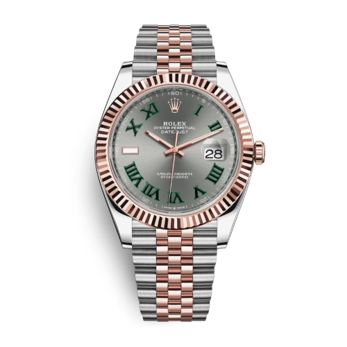 Đồng Hồ Rolex Datejust 41 126331-0016 Wimbledon Mặt Số Xám Cũ Đã Qua Sử Dụng Like New 99%