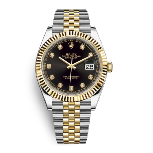 Đồng Hồ Rolex Datejust 41 126333-0006 Black Dial Mặt Số Đen Cũ Đã Qua Sử Dụng Like New 99%