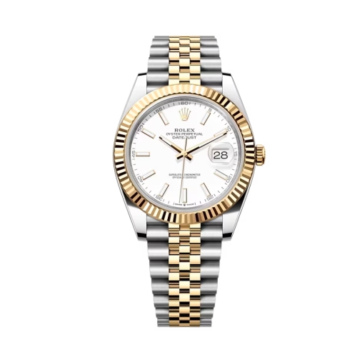 Đồng Hồ Rolex Datejust 41 Mặt Số Trắng 126333-0016