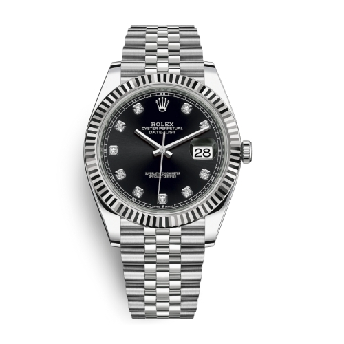 Đồng Hồ Rolex Datejust 41 126334-0012 Black Dial Mặt Số Đen Cũ Đã Qua Sử Dụng Like New 99%