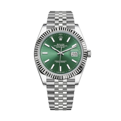Đồng Hồ Rolex Datejust 41 Mặt Số Xanh Olive 126334-0028