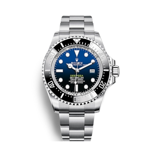 Đồng Hồ Rolex Deepsea 126660-0002 Mặt Số Xanh Dây Oyster 44m