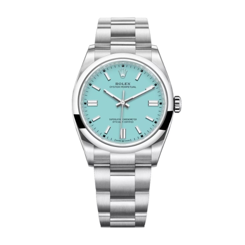 Đồng hồ Rolex Oyster Perpetual 36 126000-0006 Mặt Số Xanh Ngọc Lam Dây Oyster