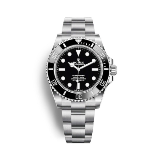Đồng Hồ Rolex Submariner 41 124060-0001 Mặt Số Đen Dây Oyster