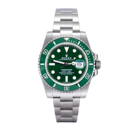 Đồng Hồ Rolex Submariner 40 116610LV “Hulk” Mặt Số Xanh Đen Dây Đeo Oyster Thép