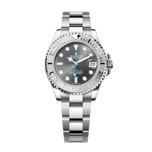 Đồng Hồ Rolex Yacht-Master 37 268622-0002 Mặt Số Rhodium Dây Đeo Oyster