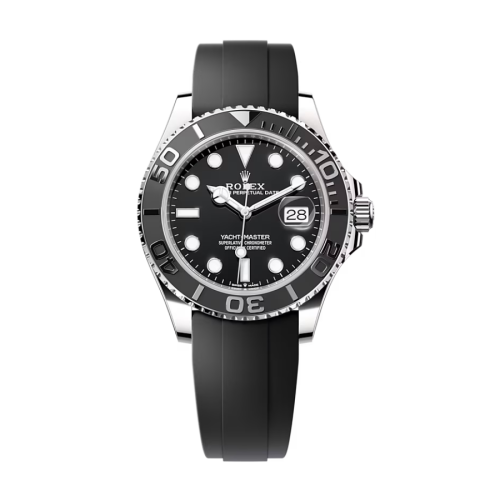 Đồng Hồ Rolex Yacht-Master 42 226659-0002 Mặt Số Đen Dây Đeo Oysterflex