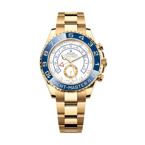 Đồng Hồ Rolex Yacht-Master II 44 116688-0002 Mặt Số Trắng Dây Oyster