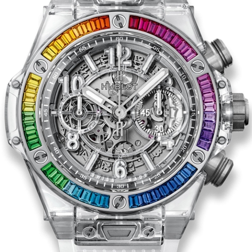 Hublot Big Bang Unico Sapphire Rainbow 45mm 441.JX.4802.RT.4099