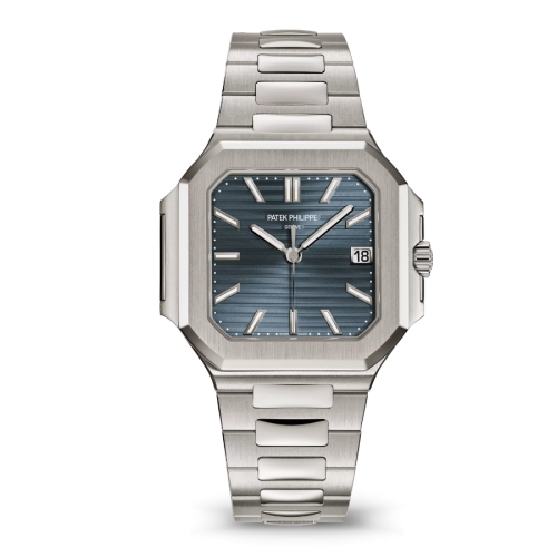 Patek Philippe Cubitus 7128/1G Mặt Số Xám Xanh Sunburst 7128/1G-001