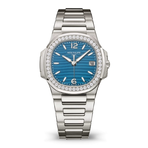 Patek Philippe Nautilus 7010/1G Mặt Số Xanh Lam 7010-1G-013