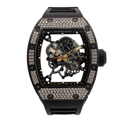 RM 055 Bubba Watson Diamonds Rose Gold Carbon TPT RM055 – Richard Mille