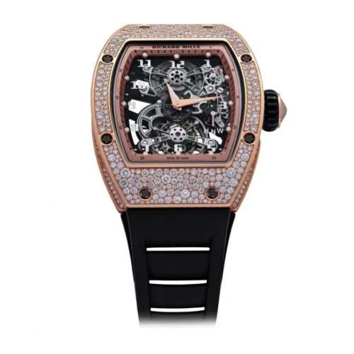 Richard Mille RM 17-01 Rose Gold Snow Setting RM17-01