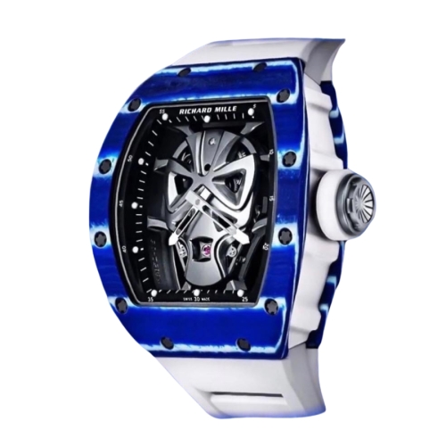 Richard Mille RM 52-06 Tourbillon ‘Mask’ Blue White Quartz TPT RM52-06