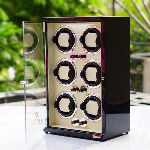 Tủ xoay Jqueen Mỹ chứa 6 đồng hồ