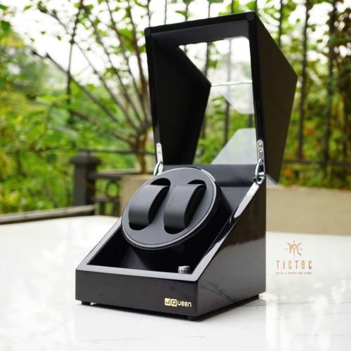 Hộp xoay Jqueen 2 đồng hồ dạng nghiêng