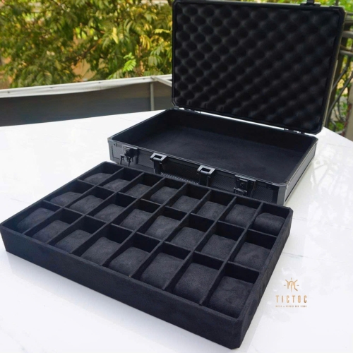 Vali da chống sốc chứa 24 đồng hồ