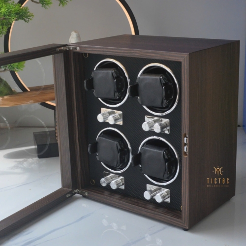 Hộp xoay tích cót Abies Nhật 4 đồng hồ
