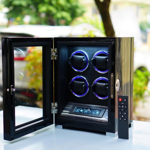 Hộp xoay Dukwin 4 đồng hồ khoá vân tay
