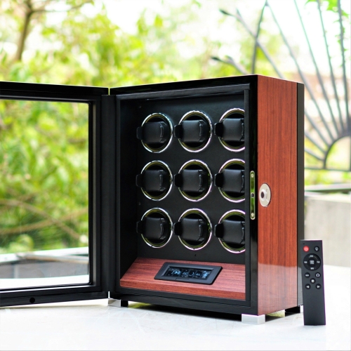 Hộp xoay Dukwin 9 đồng hồ khoá vân tay