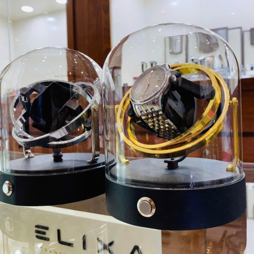 Đế xoay tích cót 3D chứa 1 đồng hồ