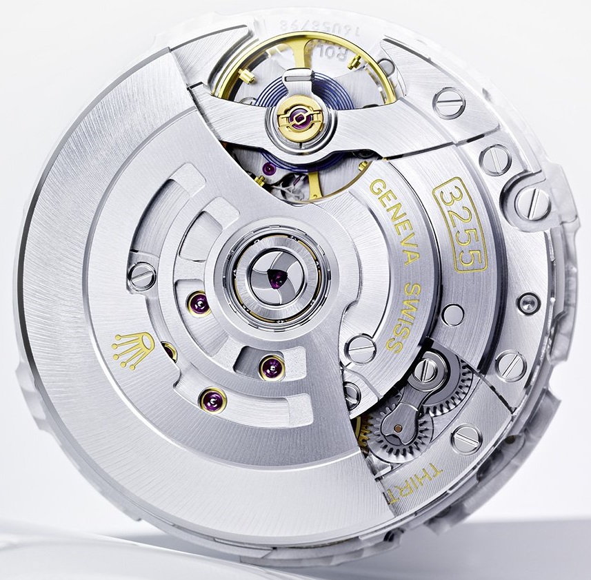 Bộ máy 3255 của Rolex đạt chứng nhận COSC tích cót hơn 70 giờ